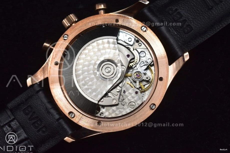 1:1 (Same IW371482 Chrono on Black A7750 Edition as Portuguese Genuine) Leather Best Thickness Strap ZF 0111